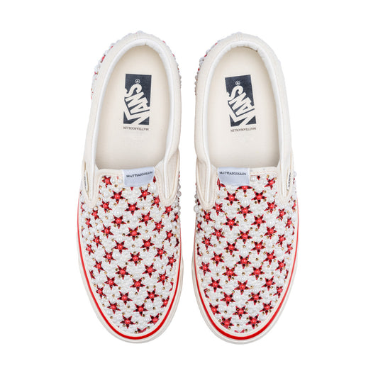 Vans Slip-On "STELLISSIMA ROSSA" by MATTIASGOLLIN