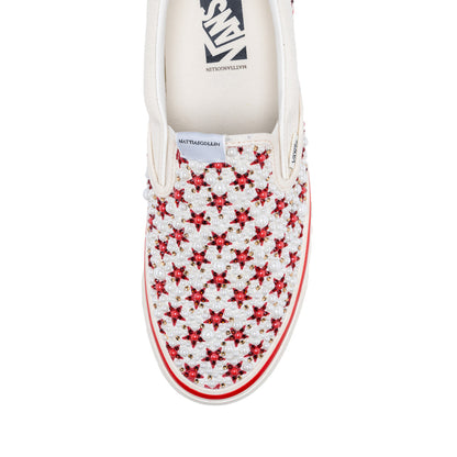 Vans Slip-On "STELLISSIMA ROSSA" by MATTIASGOLLIN