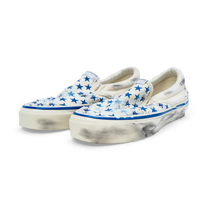 Vans Slip-On "STELLA Blue Star" by MATTIAS GOLLIN