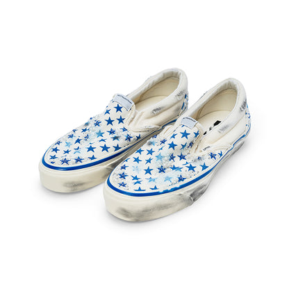 Vans Slip-On "STELLA Blue Star" by MATTIAS GOLLIN