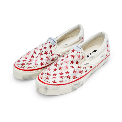 Vans Slip-On "STELLA Red Star" by MATTIAS GOLLIN
