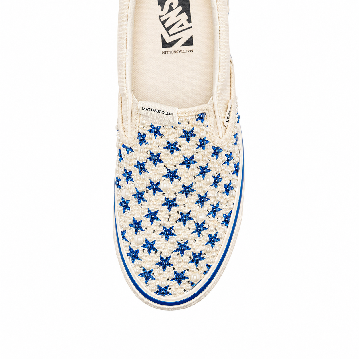 Vans Slip-On "STELLISSIMA BLU" by MATTIASGOLLIN
