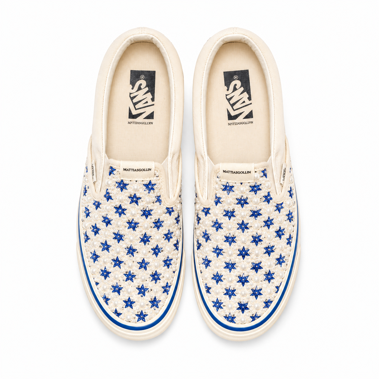Vans Slip-On "STELLISSIMA BLU" by MATTIASGOLLIN
