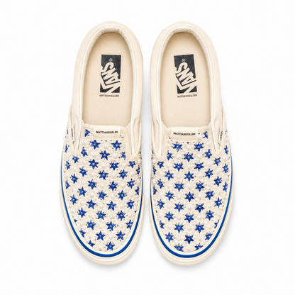 Vans Slip-On "STELLISSIMA BLU" by MATTIASGOLLIN